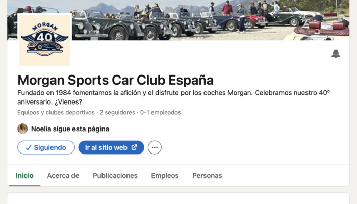 ¡Estamos en Linkedin!